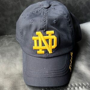 NWOT NCAA Notre Dame Women’s Fighting Irish Cap with Yellow Embroidery